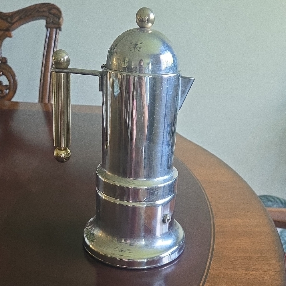 Vev Kontessa 18/10 Stainless Steel Vintage Espresso coffee maker